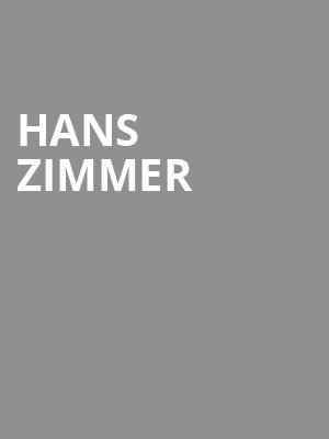 Hans Zimmer, Target Center, Minneapolis