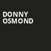 Donny Osmond, Orpheum Theater, Minneapolis