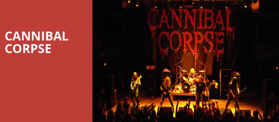 Cannibal Corpse, Skyway Theater, Minneapolis