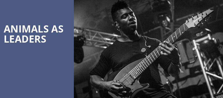 Animals As Leaders, First Avenue, Minneapolis