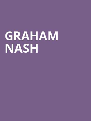 Graham Nash, Pantages Theater, Minneapolis