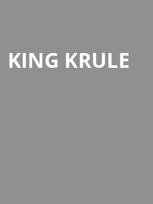 King Krule Poster
