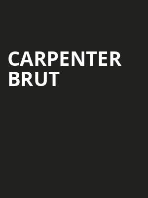 Carpenter Brut, Varsity Theater, Minneapolis