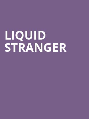 Liquid Stranger, Skyway Theater, Minneapolis