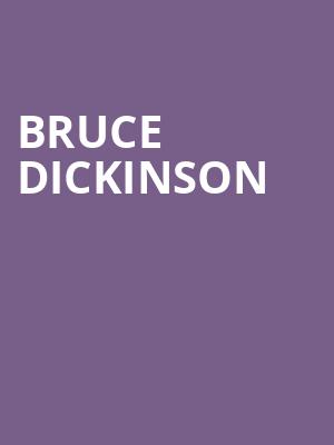 Bruce Dickinson, Pantages Theater, Minneapolis