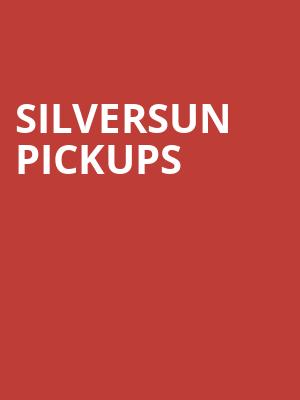 Silversun Pickups Poster