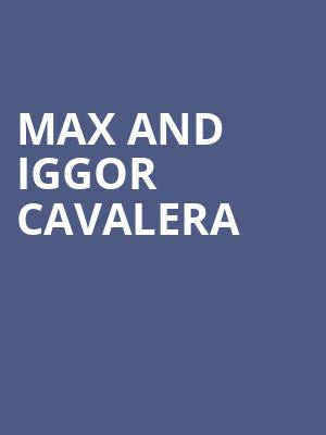 Max and Iggor Cavalera, Fine Line Music Cafe, Minneapolis