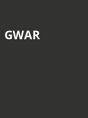 GWAR, Skyway Theater, Minneapolis