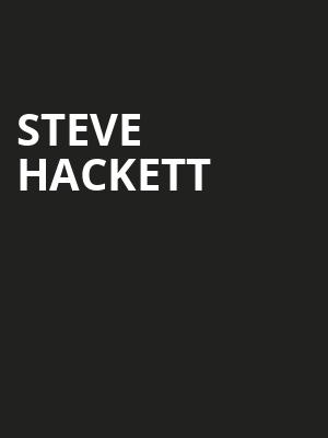 Steve Hackett, Pantages Theater, Minneapolis