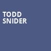 Todd Snider, Pablo Center at the Confluence, Minneapolis