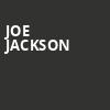Joe Jackson, Pantages Theater, Minneapolis