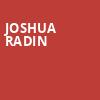 Joshua Radin, Cedar Cultural Center, Minneapolis