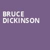 Bruce Dickinson, Pantages Theater, Minneapolis