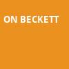 On Beckett, Mcguire Proscenium Stage, Minneapolis
